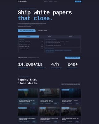 Whitepaper - Powerful Research Landing Page Template