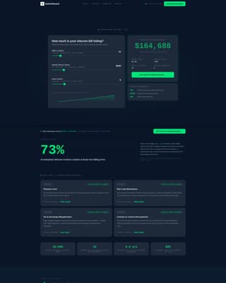Switchboard - Powerful Telecom Landing Page Template