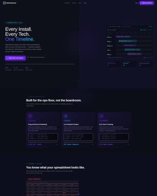 Tower — Network Ops Landing Page Template