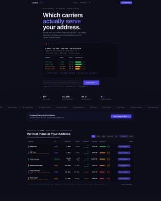 Lookup - Powerful Telecommunications Landing Page Template