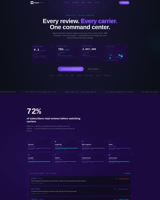 Tower — Telecom Infrastructure Landing Page Template