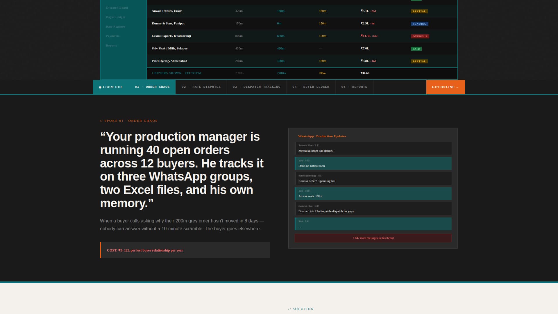 Loom - Powerful MillCRM Landing Page Template