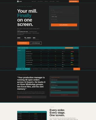 Loom - Powerful MillCRM Landing Page Template