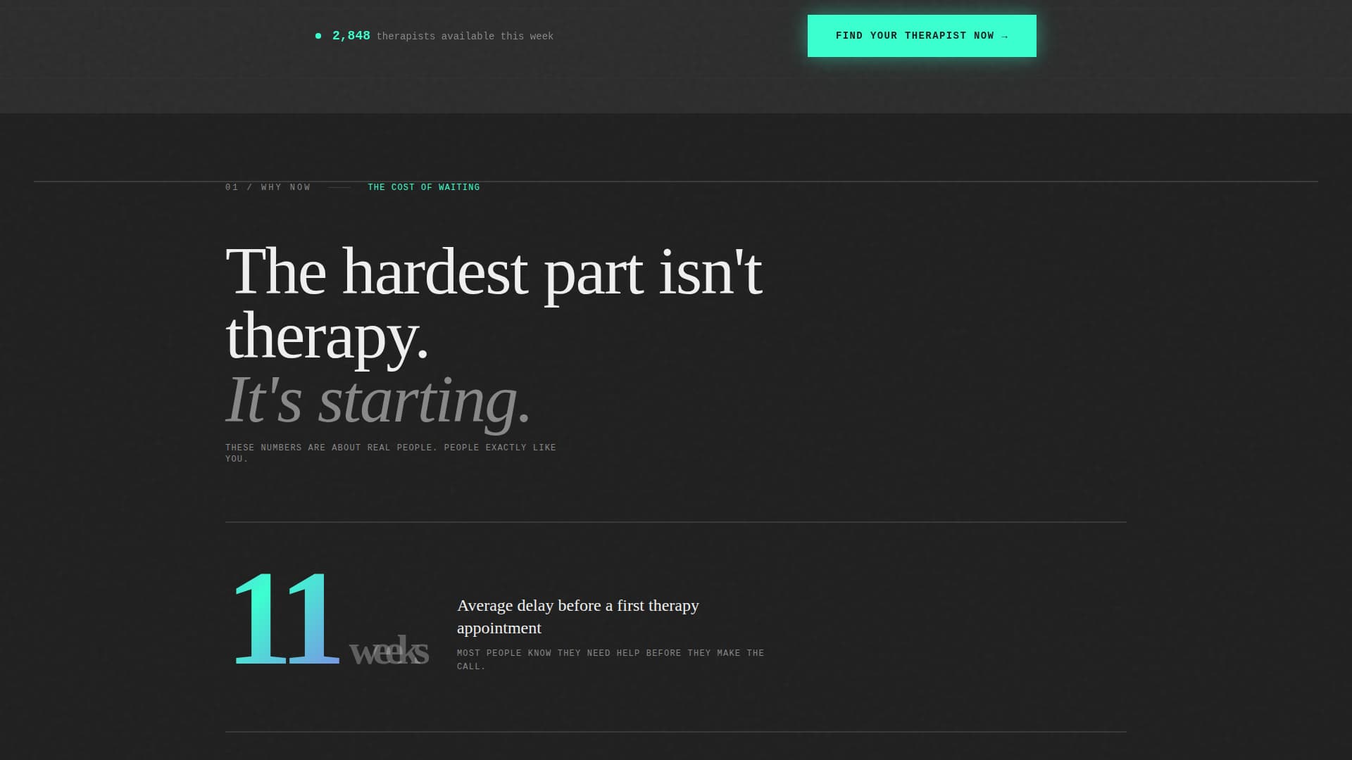 Seek - Powerful TherapistDirectory Landing Page Template