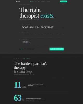 Seek - Powerful TherapistDirectory Landing Page Template