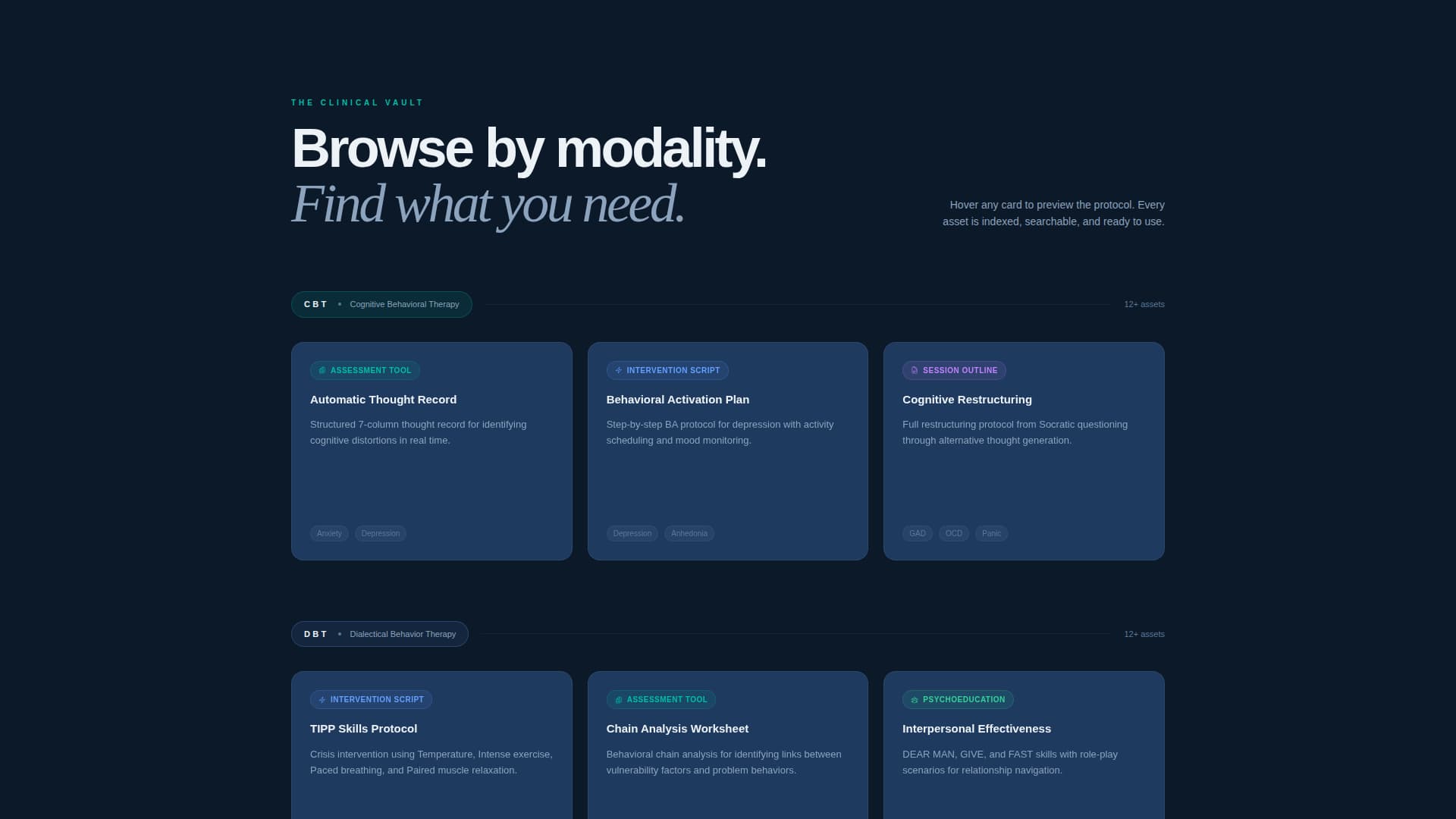 Therapy - Premium & Landing Page Template
