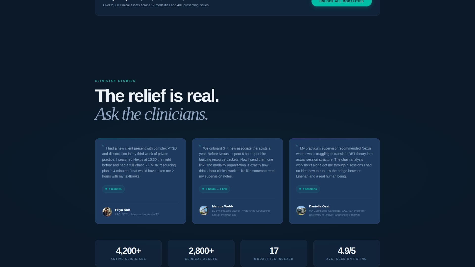 Therapy - Premium & Landing Page Template