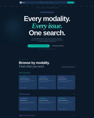Therapy - Premium & Landing Page Template