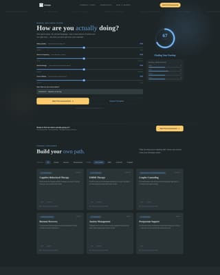 Attune - Insightful Therapy Landing Page Template