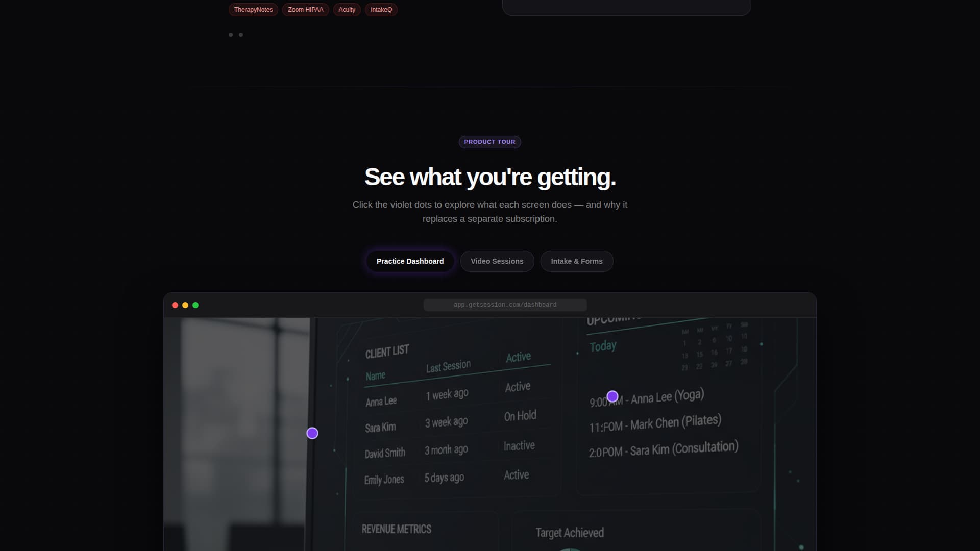 Session - Powerful TherapyPractice Landing Page Template