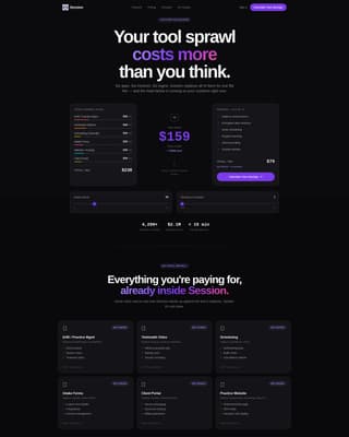 Session - Powerful TherapyPractice Landing Page Template