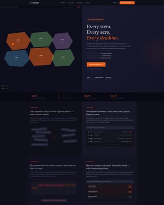 Canopy - Powerful Forestry Landing Page Template