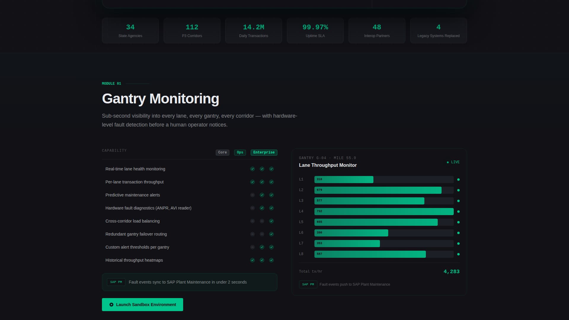 Tollway - Powerful Road Operations Landing Page Template