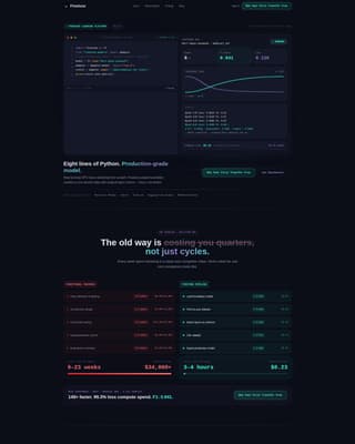 Adapt — ML Transfer Learning Landing Page Template