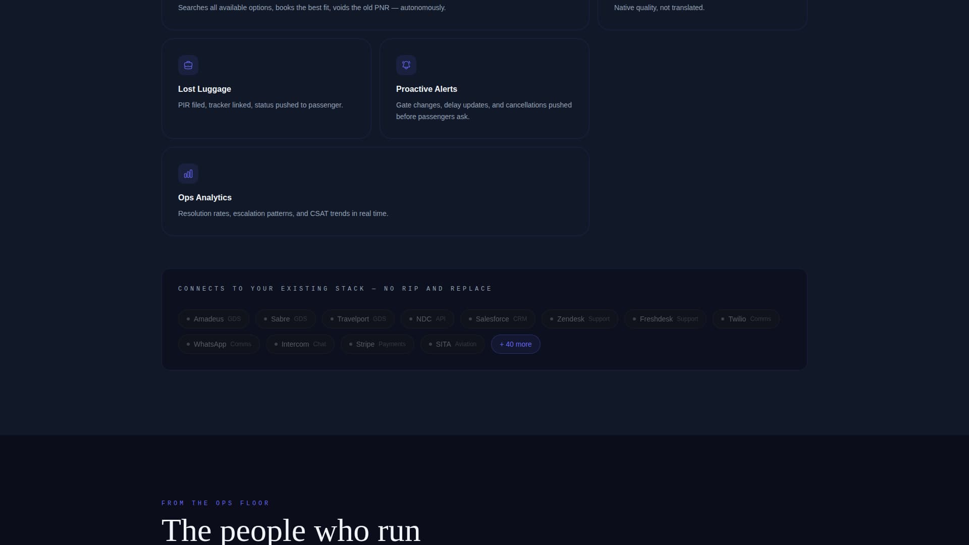 Concierge - Intelligent Travel Landing Page Template
