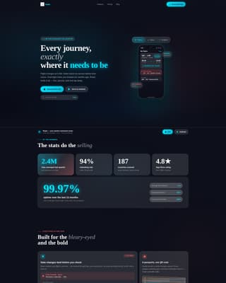 Roam - Dynamic Travel Landing Page Template