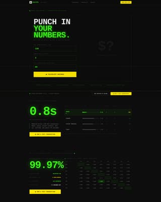 Swipe - Powerful Travel POS Landing Page Template