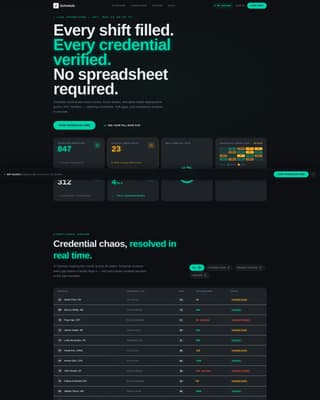 Schedule - Powerful Travelstaff Landing Page Template