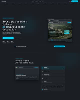 Voyage - Powerful Travelbuilder Landing Page Template