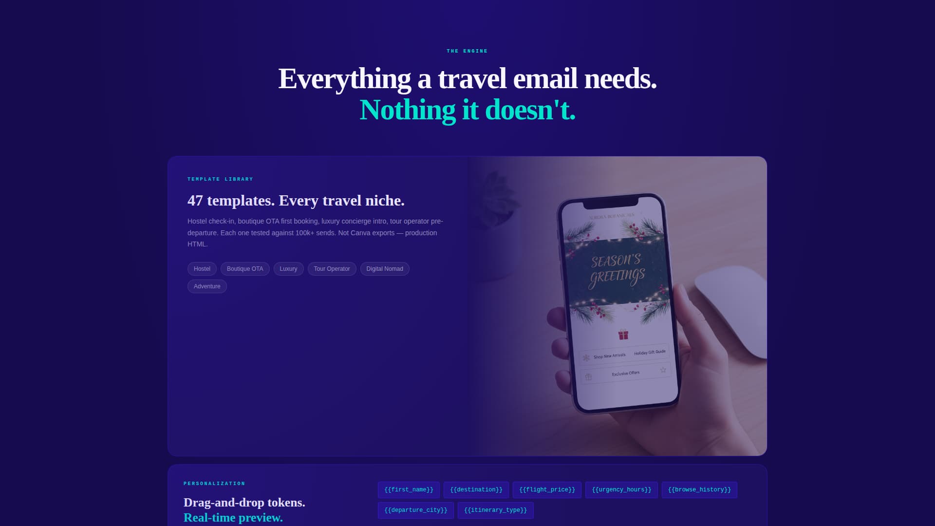 Jetlag - Highconverting Travel Landing Page Template