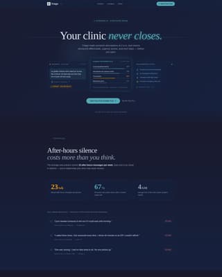Animal Clinic Pro — Landing Page Template