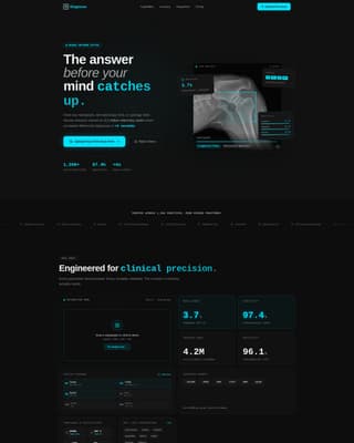 Diagnose - Instant Veterinary AI Landing Page Template