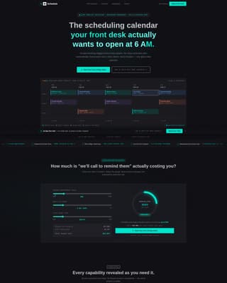 Schedule - Powerful Veterinary Landing Page Template