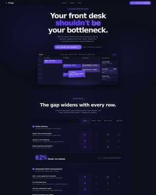 VetCare — Advanced Management Landing Page Template