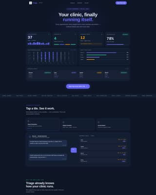 Triage - Powerful Veterinary Landing Page Template