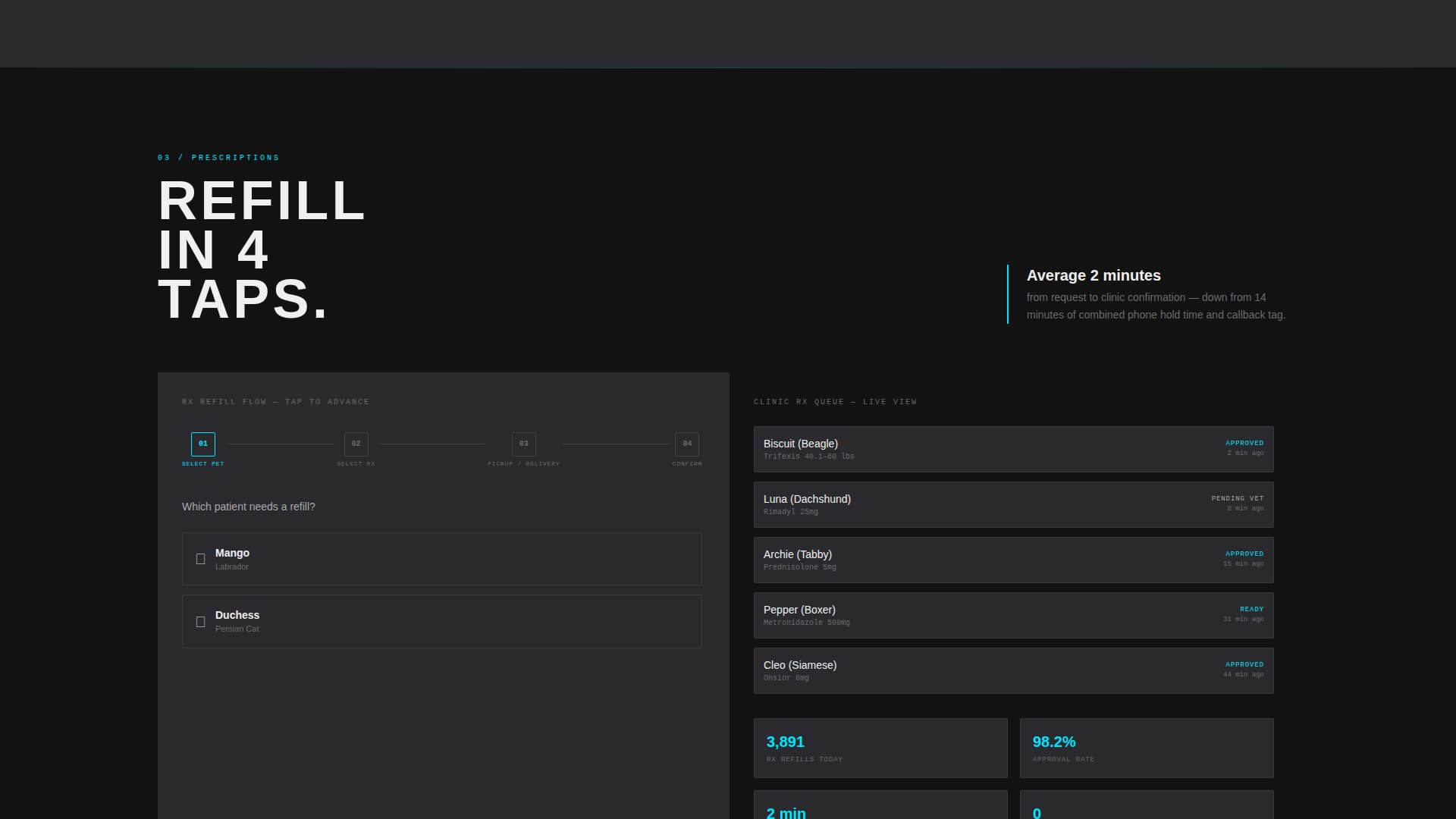 Portal - Alwaysopen Veterinary Landing Page Template