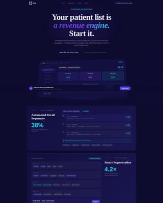 Drip - Automated Veterinary Landing Page Template