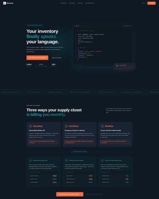 Restock - Powerful Veterinary Landing Page Template