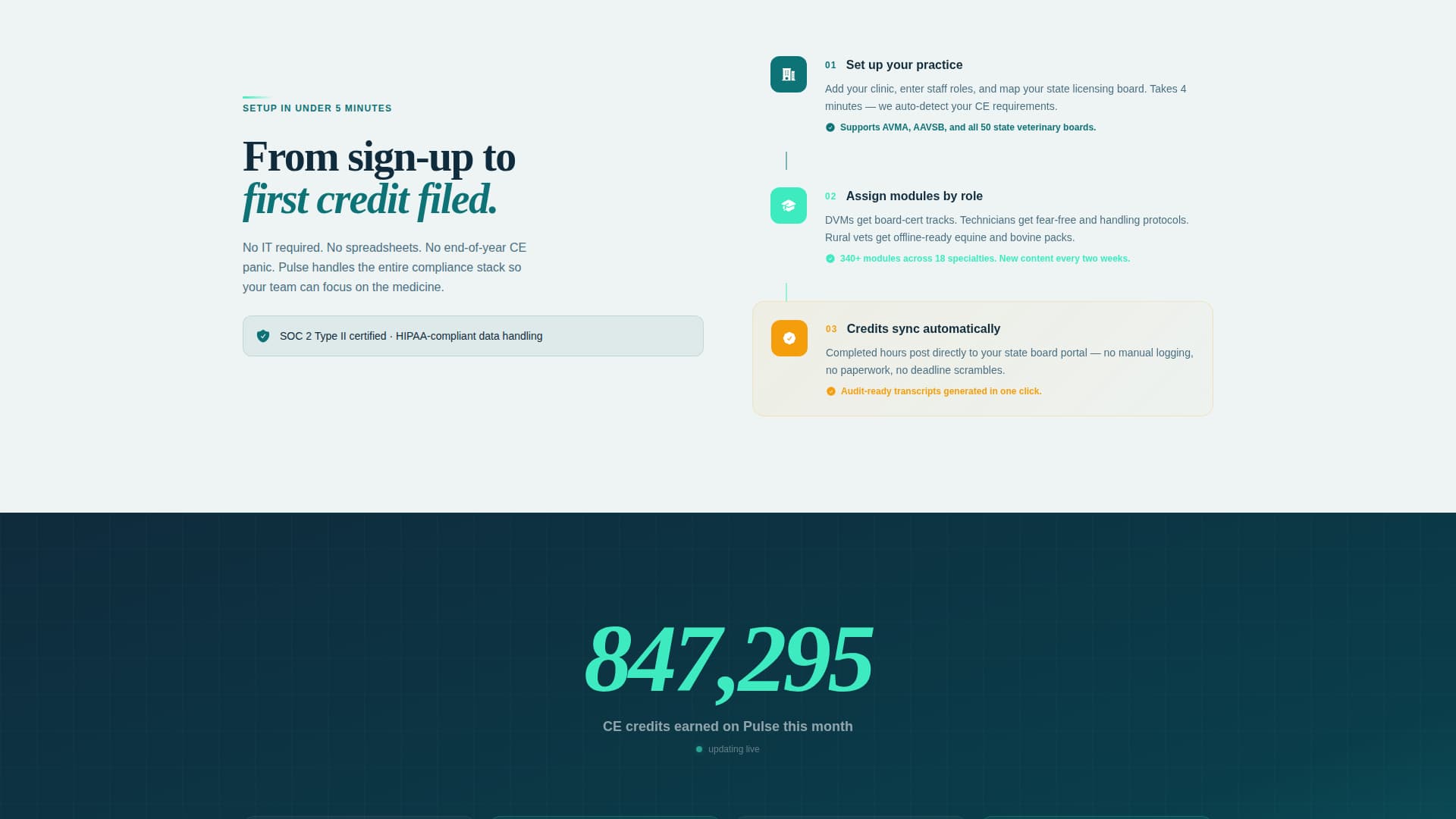 Pulse - Dynamic Veterinary Landing Page Template