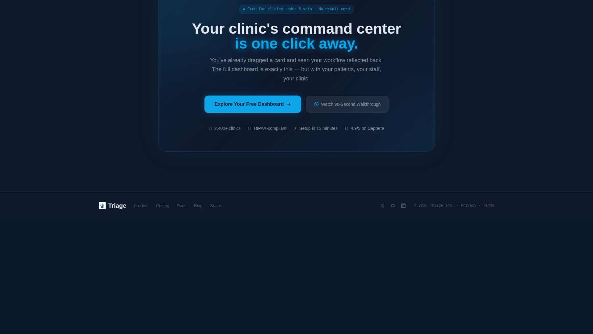 Pet Health Suite — Landing Page Template