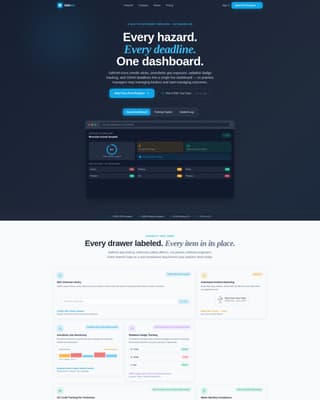 Safevet - Powerful Veterinary Safety Landing Page Template