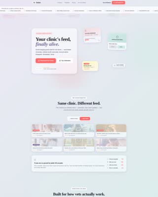 Vets Care Management — Landing Page Template