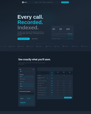Uplink - Powerful Conferencing Landing Page Template