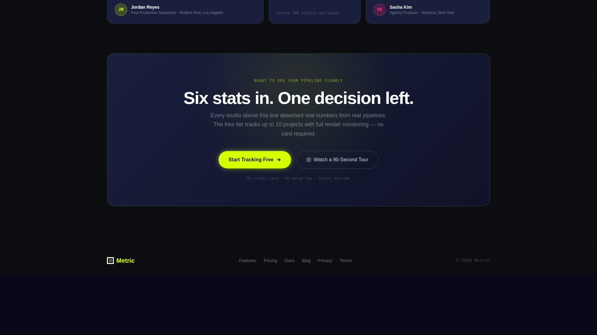Insights — Advanced Analytics Landing Page Template