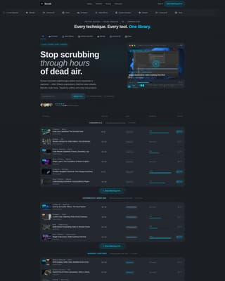 Video - Premium Tutorial Landing Page Template