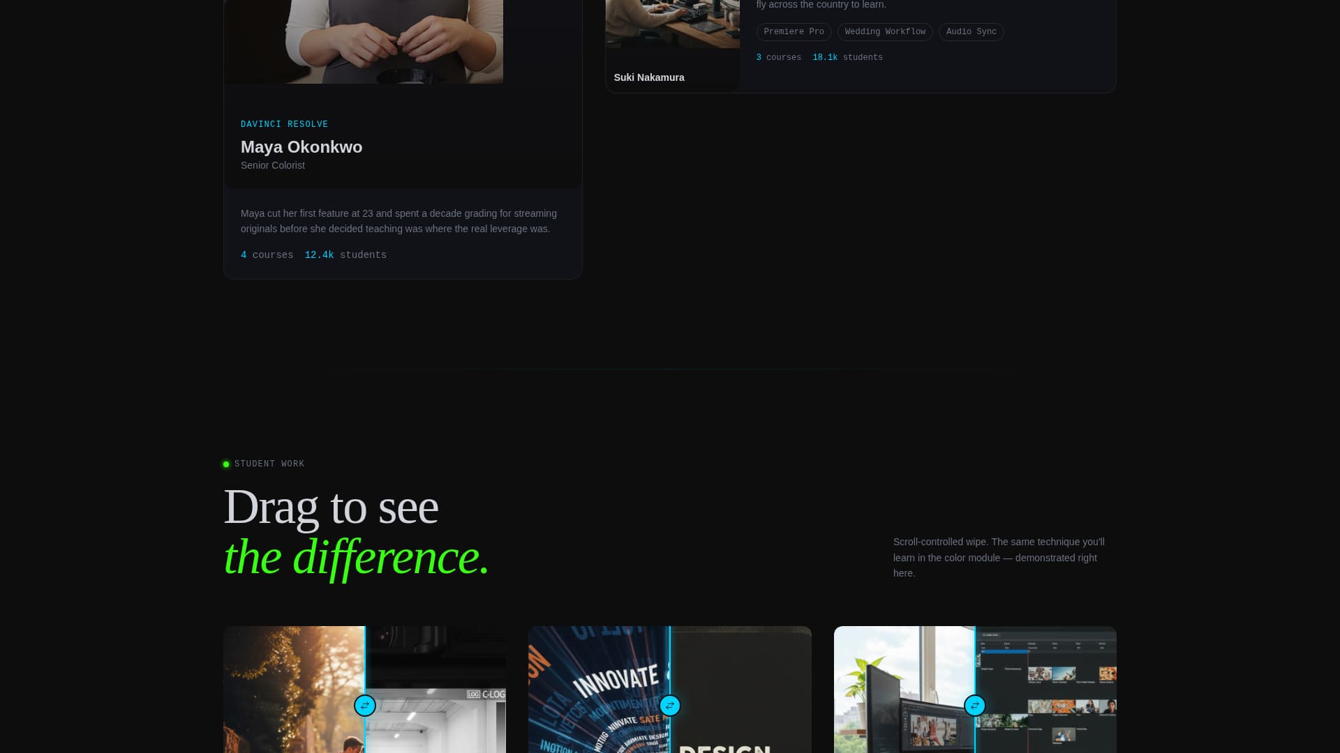 Scrub - Dynamic Video Tutorial Landing Page Template