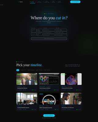 Scrub - Dynamic Video Tutorial Landing Page Template