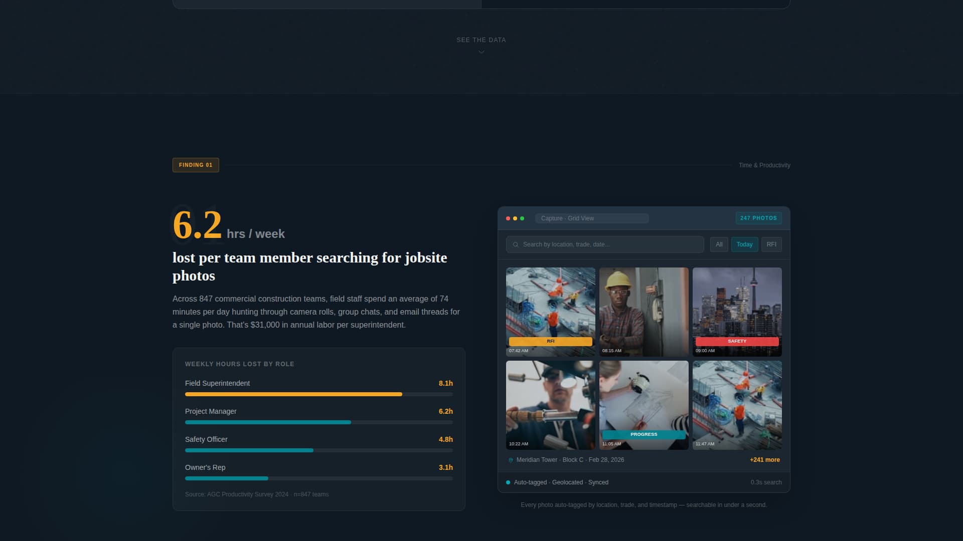 Capture - Powerful Jobsite Landing Page Template