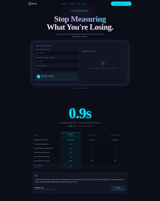 Recall - Powerful DAM Landing Page Template