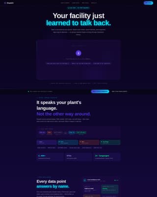 Voiceactivated - Modern EAM Landing Page Template