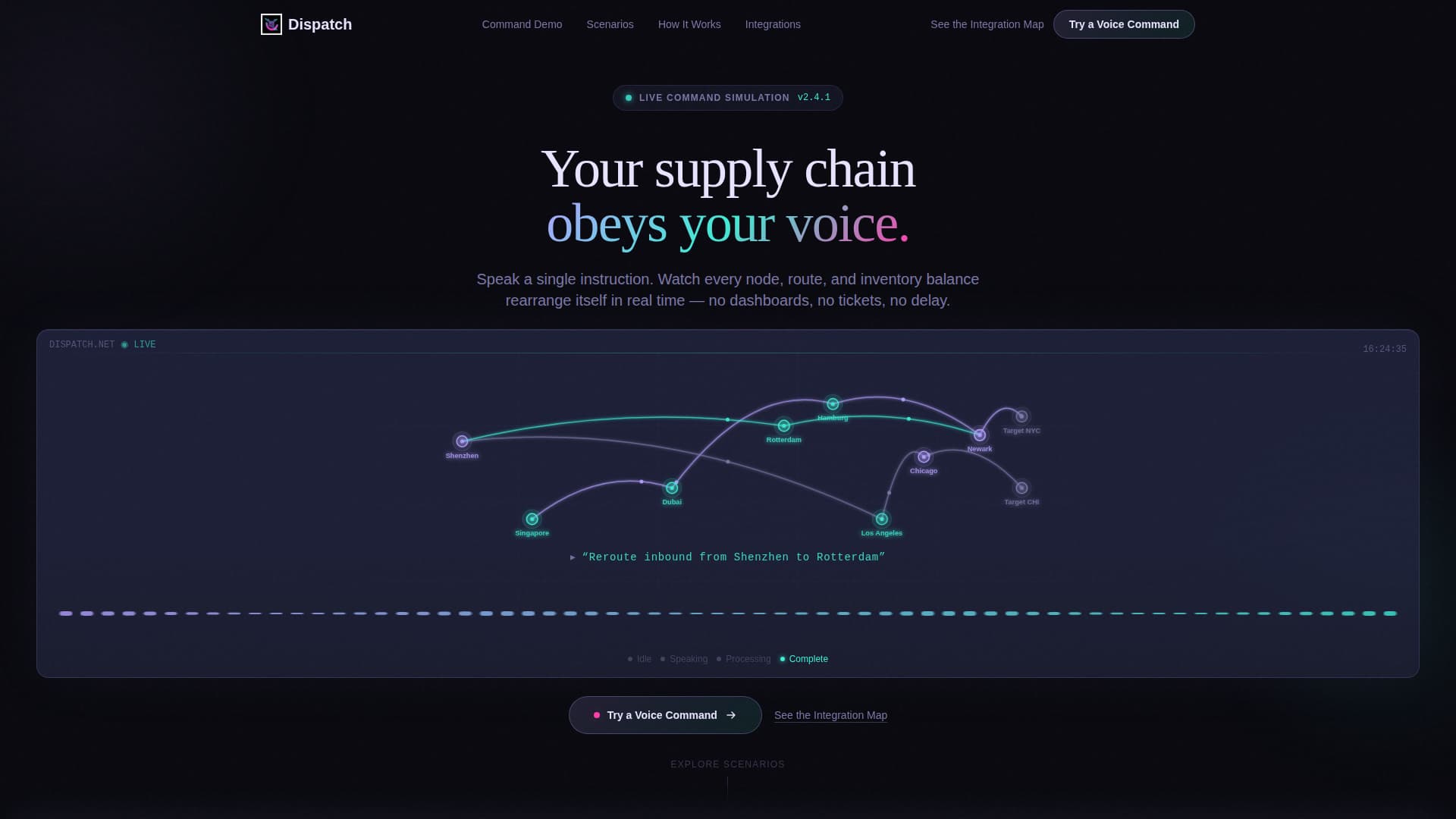 Route — Smart Logistics Landing Page Template