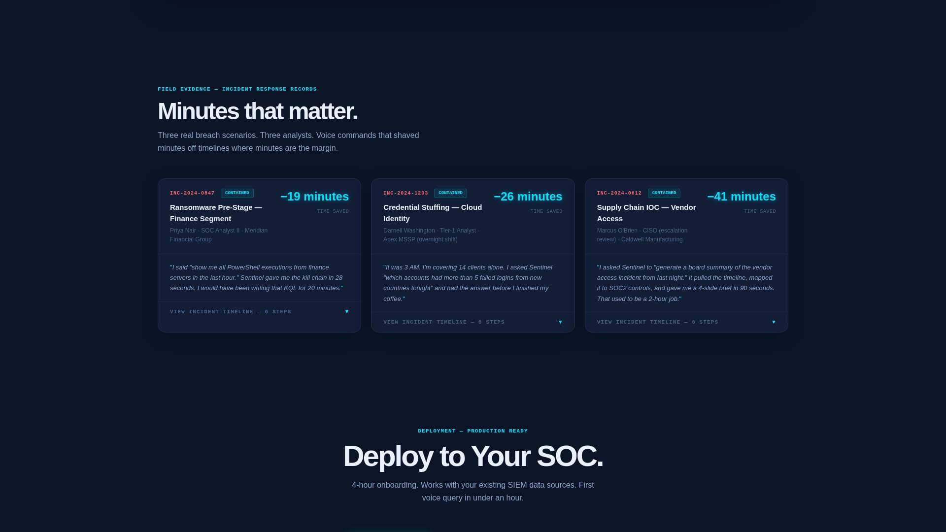 Guardian — Advanced SIEM Landing Page Template