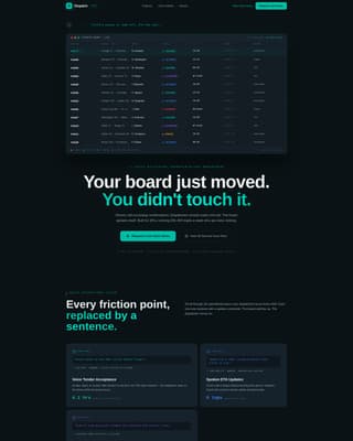 Dispatch - Powerful Voiceactivated Landing Page Template