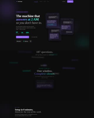 Concierge - Effortless Wedding Landing Page Template