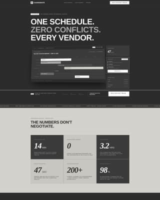 Coordinate - Powerful Wedding Landing Page Template