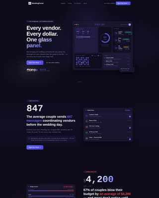 Portal - Elegant Wedding Landing Page Template